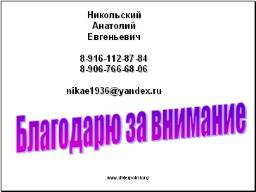    8-916-112-87-84 8-906-766-68-06 nikae1936@yandex.ru