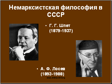 Немарксистская философия в СССР