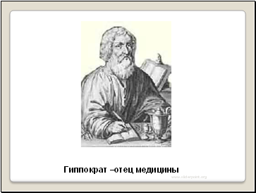 Гиппократ –отец медицины