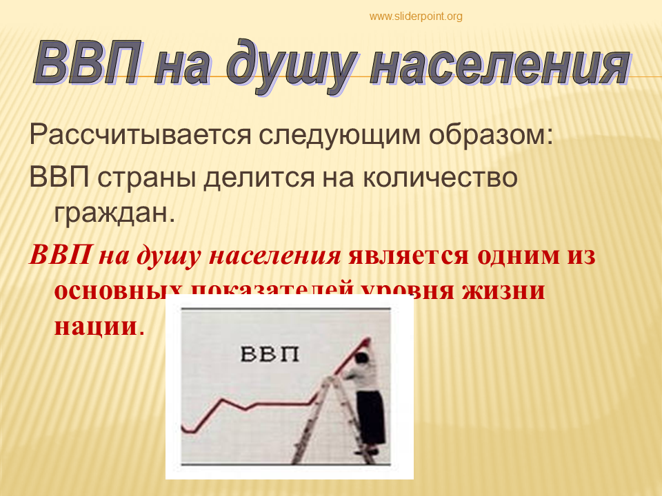 Валовой означает. Способ расчета ВВП на душу населения. Как посчитать ВВП на душу населения. Что такое ВВП на душу населения простыми словами. ВВП на душу населения формула расчета.