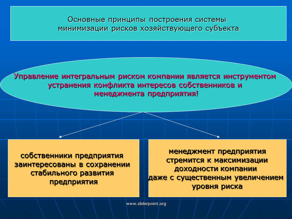 Субъекты управления риском