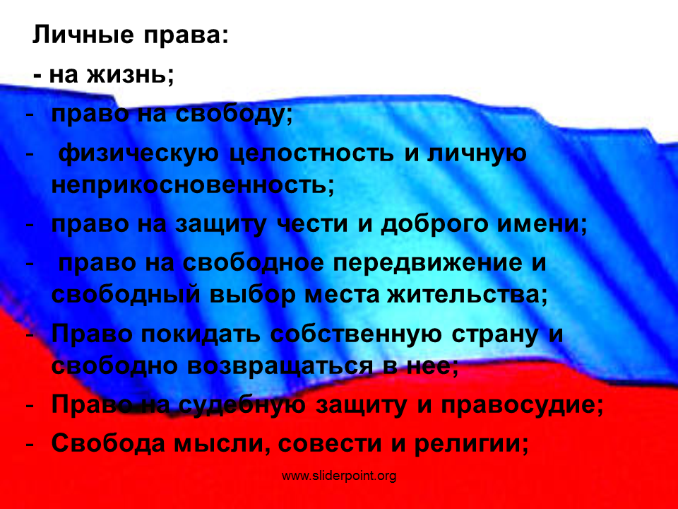 Защита чести конституция рф. Право на неприкосновенность частной жизни. Право на свободу и неприкосновенность.