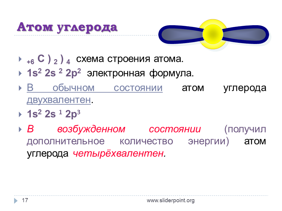 Определить строение атома углерода. Схема строения атома углерода 9 класс. Схема строения электронной оболочки атома углерода. Строение электронной оболочки атома углерода. Электронное строение внешнего энергетического уровня атома углерода.