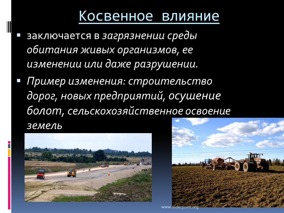 На окружающую среду например. Косвенное влияние. Прямое и косвенное влияние. Прямое воздействие на окружающее среду. Влияние человеческой деятельности на окружающую среду.